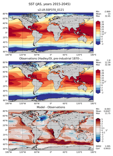 JAS Mean Sea Surface Temperature