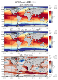 JAS Mean Sea Surface Temperature