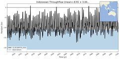 Transport through the Indonesian Throughflow Transect