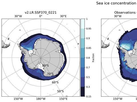 Antarctic Extended Southern-Hemisphere Sea-Ice Concentration