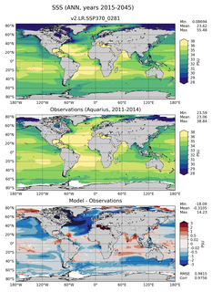 ANN Mean Sea Surface Salinity