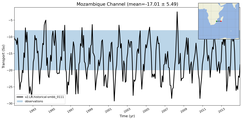 Transport through the Mozambique Channel Transect