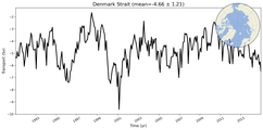 Transport through the Denmark Strait Transect