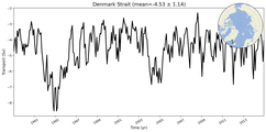 Transport through the Denmark Strait Transect