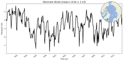 Transport through the Denmark Strait Transect