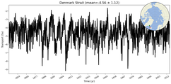 Transport through the Denmark Strait Transect