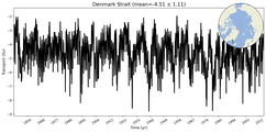 Transport through the Denmark Strait Transect