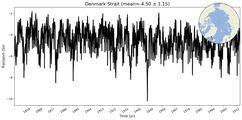 Transport through the Denmark Strait Transect